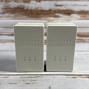Netgear Powerline 200 Mini Adapter XAV1301v2 Set of 2 – Tested, No Box